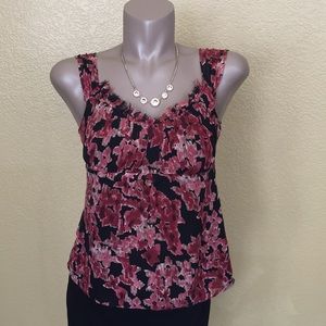 Alfani Petite SILK & Lined Sleeveless Top 💕 8P